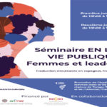 Séminaire international sur la « Vie publique: Femmes et Leadership », les 24 et 31 mai